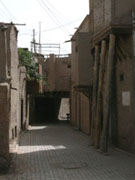 Kashgarian dark alleys