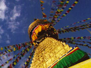 Bodhnath  the biggest stupa in Nepal